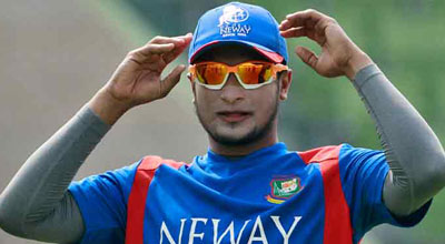 সাকিবকে ম্যাচ ফি’র ৭৫ শতাংশ জরিমানা 