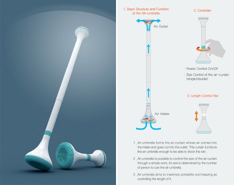 air-umbrella-concept